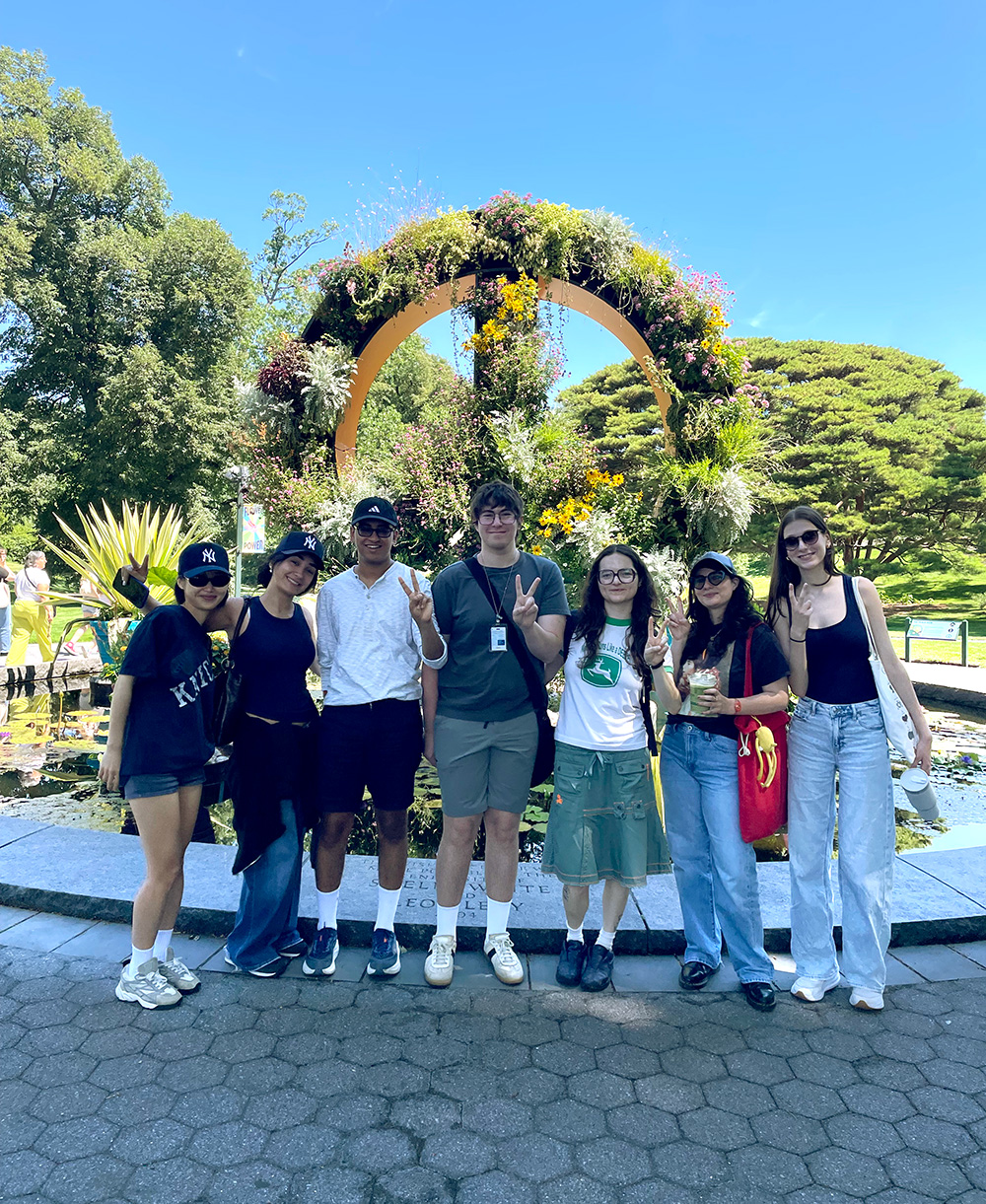 Lab trip to the Bronx Botanical Garden