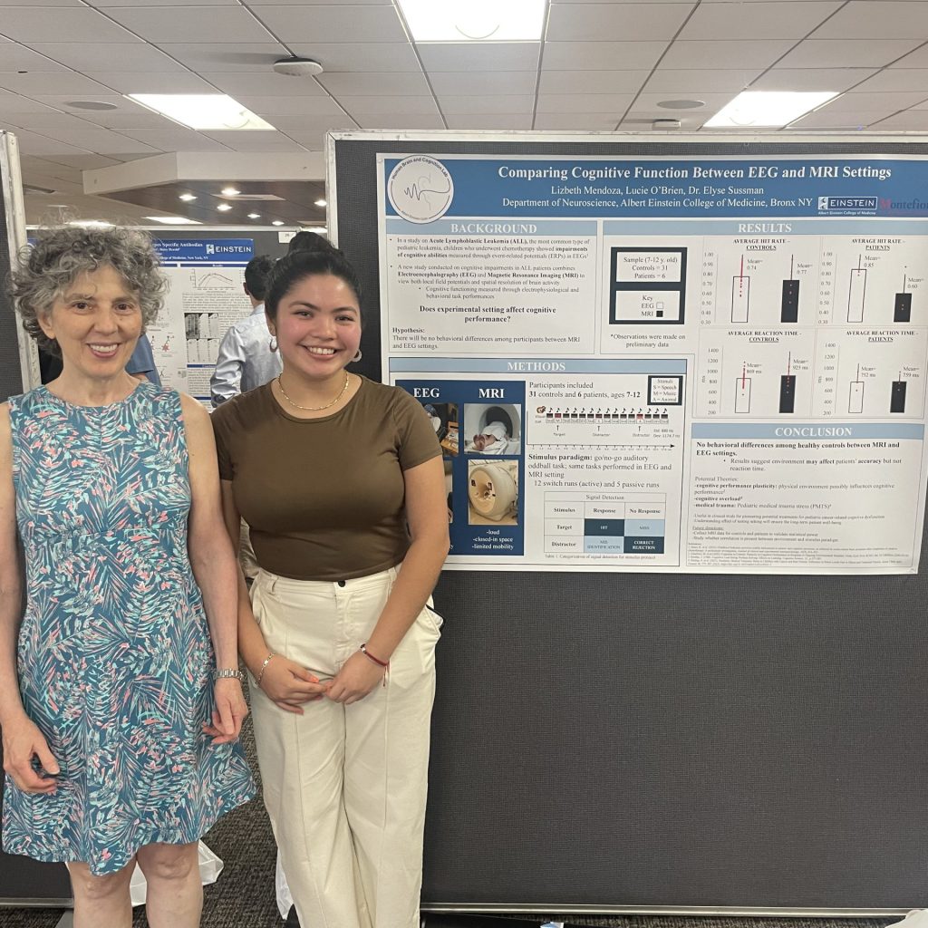 SURP student Lizbeth Mendoza